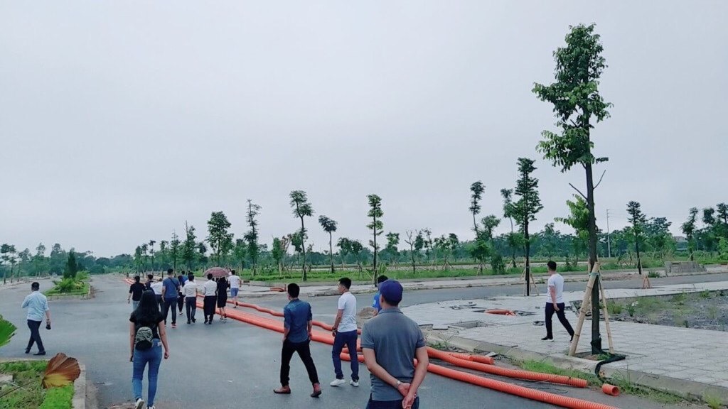 hình ảnh thực tế dự án đất nên Green park Đồng Văn Hà Nam